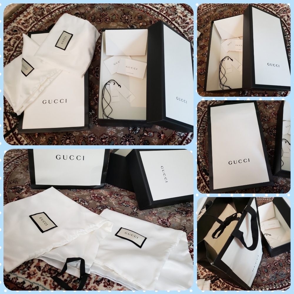 GETTT ITTTT AUTHENTIC Gucci Bag set